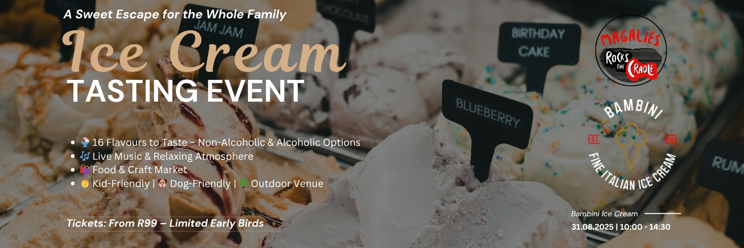 Bambini Ice Cream Magaliesburg Rocks The Cradle Tasting Event