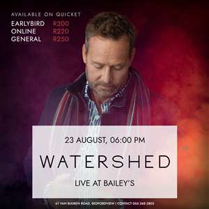 Watershed - LIVE at Bailey's