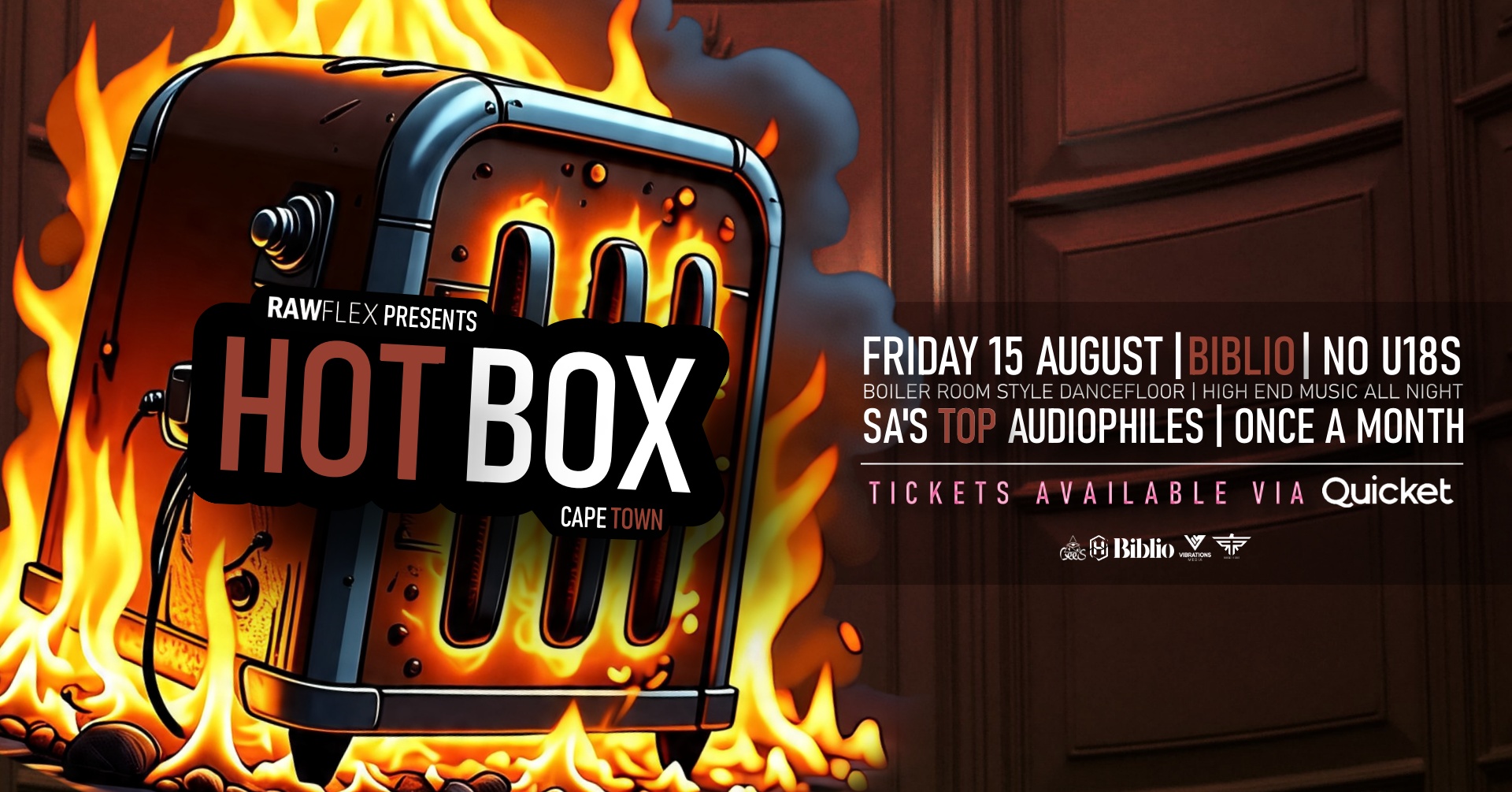 RAW FLEX prs. HOTBOX @ BIBLIO