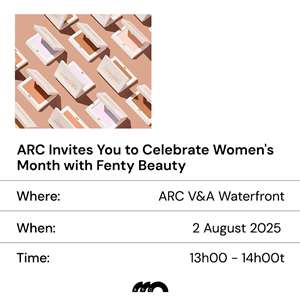 ARC X Fenty Masterclass ARC V&A Waterfront