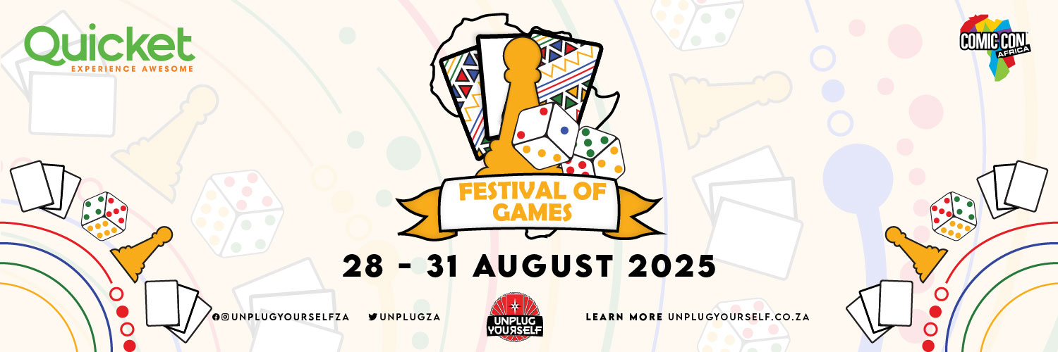 Comic Con Africa - Unplug Yourself Bingo Card Activation