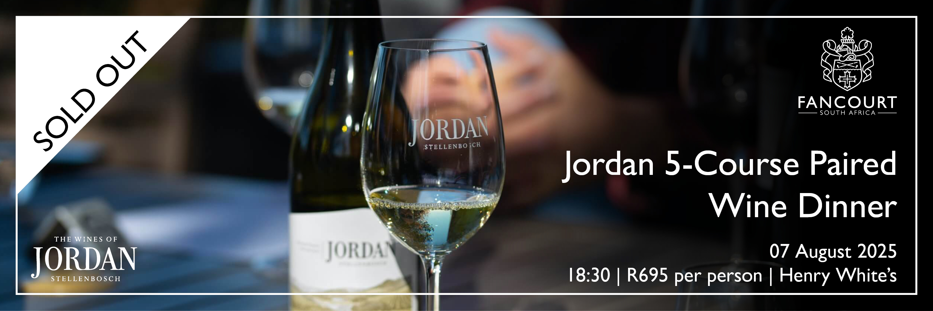 Jordan 5-course paired Dinner