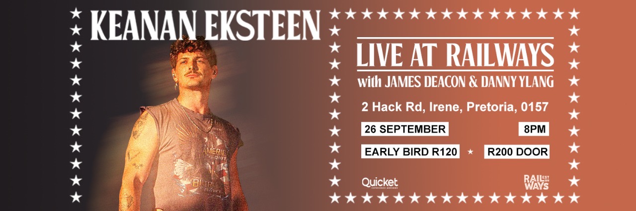 Keanan Eksteen at Railways Cafe
