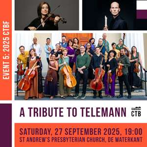 A Tribute to Telemann (2025 Cape Town Baroque Festival - EVENT 5)