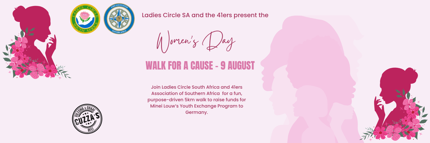 Ladies Circle and 41ers Women's Day Walk for a Cause