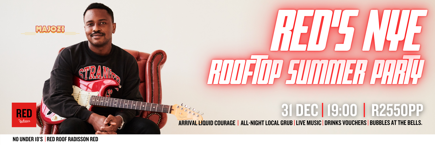 NYE SUMMER ROOFTOP PARTY - Radisson RED Cape Town