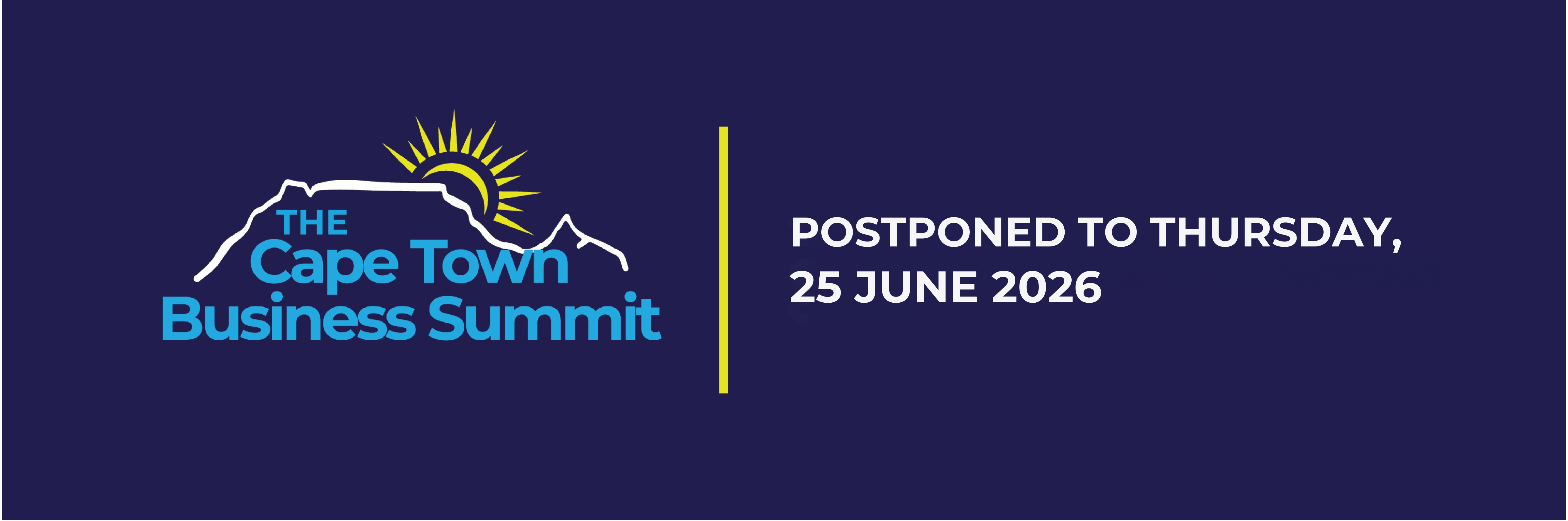 Cape Town Business Summit 2026 in association with MTN