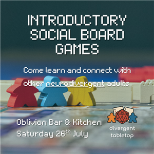 Neurodivergent Social - Introductory Board Games - Southern Suburbs