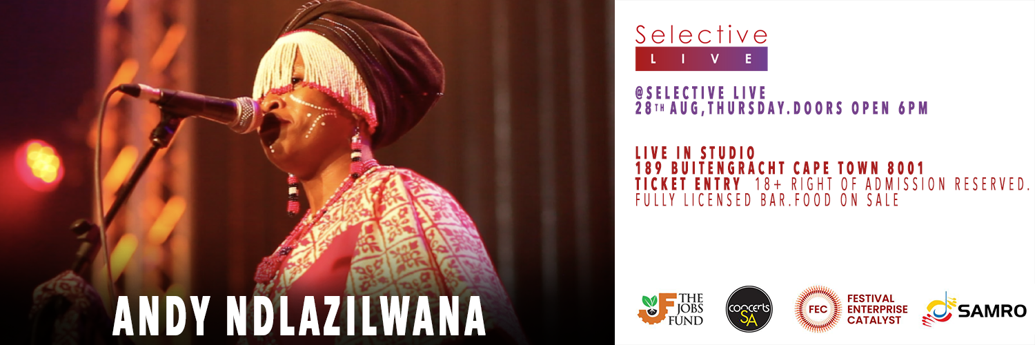 Andy Ndlazilwana at Selective Live