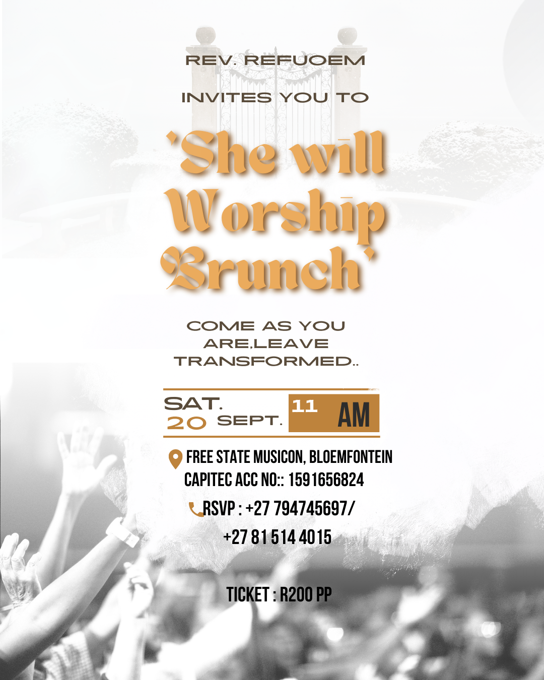 She Will Worship Brunch