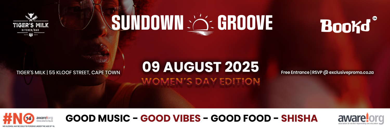 Sundown Groove: Women’s Day Edition (Tiger's Milk Kloof)