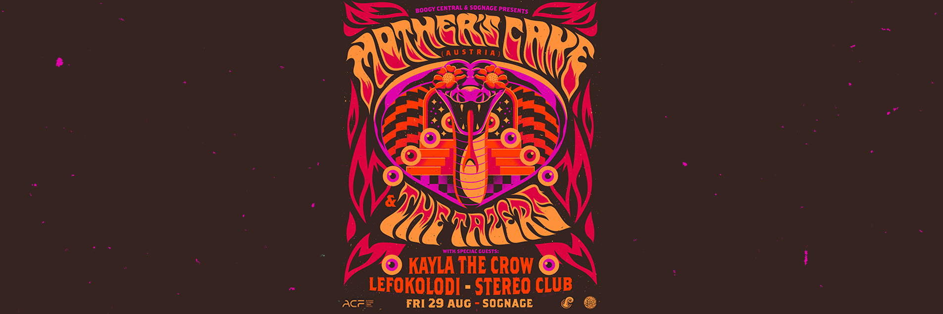 Mother's Cake (Austria), The Tazers, Kayla The Crow, Lefokolodi & More Live at Sognage!