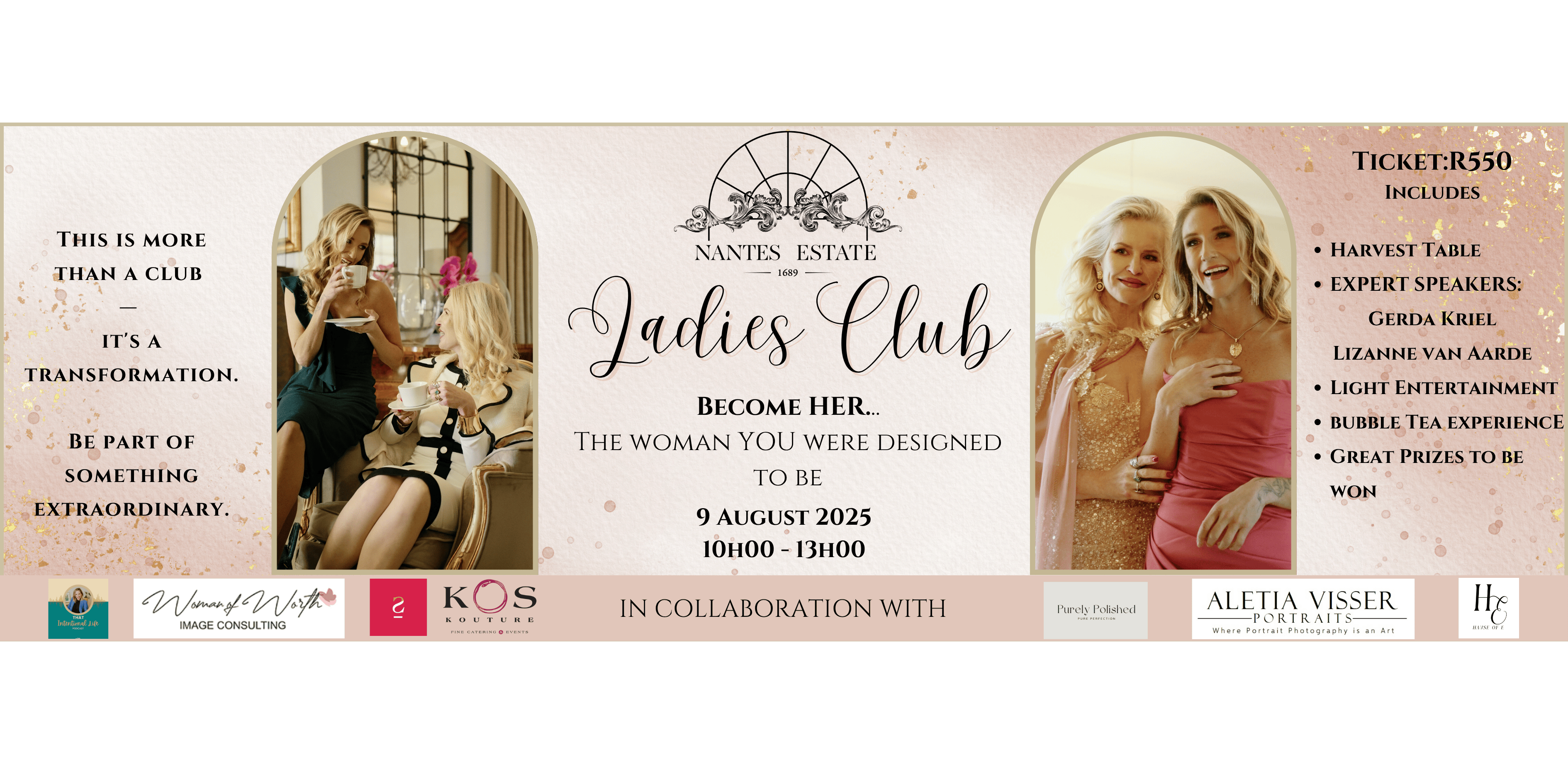 Women's Day at Nantes Estate - Become Her