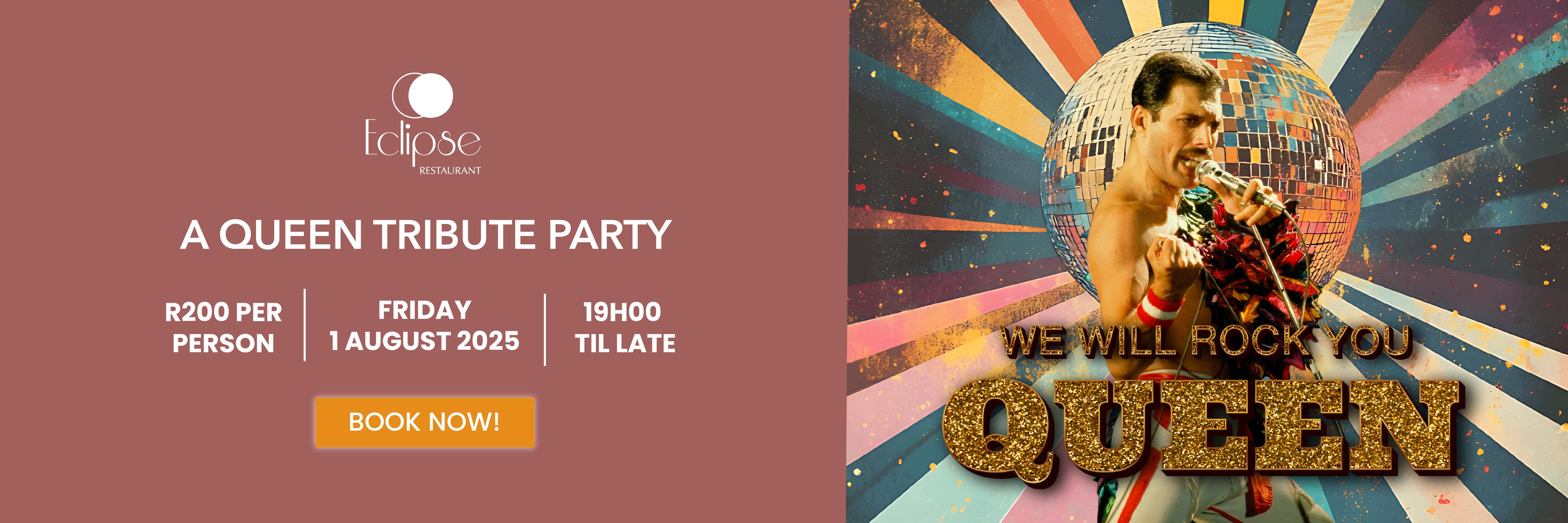 QUEEN PARTY – A Glam Rock Tribute Night