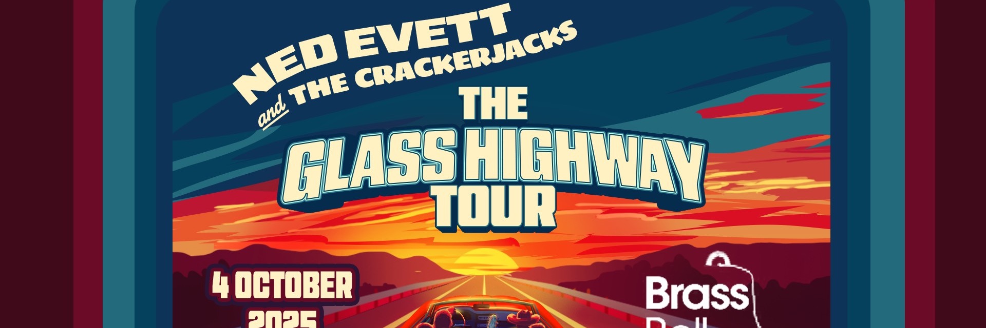 Ned Evett and The Crackerjacks - "Glass Highway Tour" Live at The Brass Bell