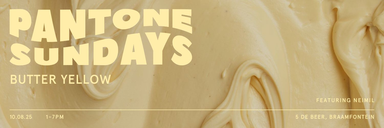 PANTONE SUNDAYS BUTTER YELLOW EDITION
