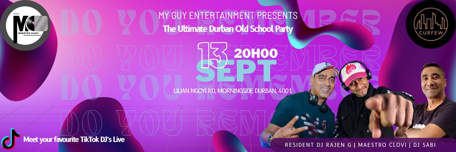 The Ultimate Durban Old School Party @Curfew