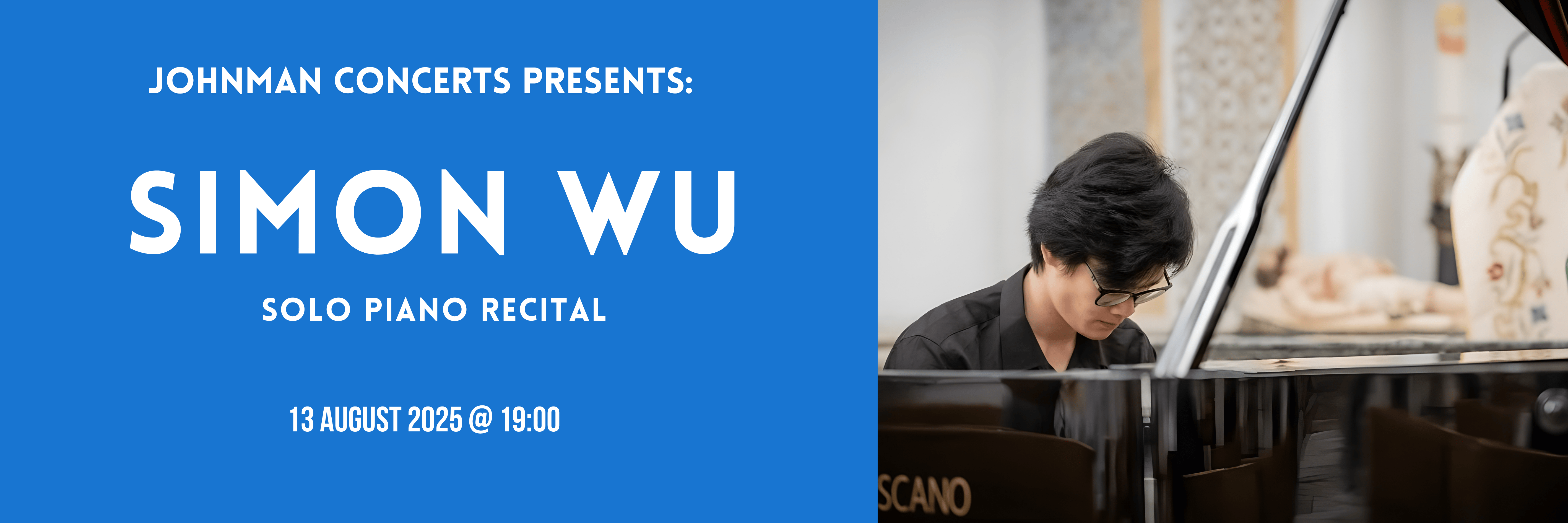 Simon Wu | Johnman Concerts