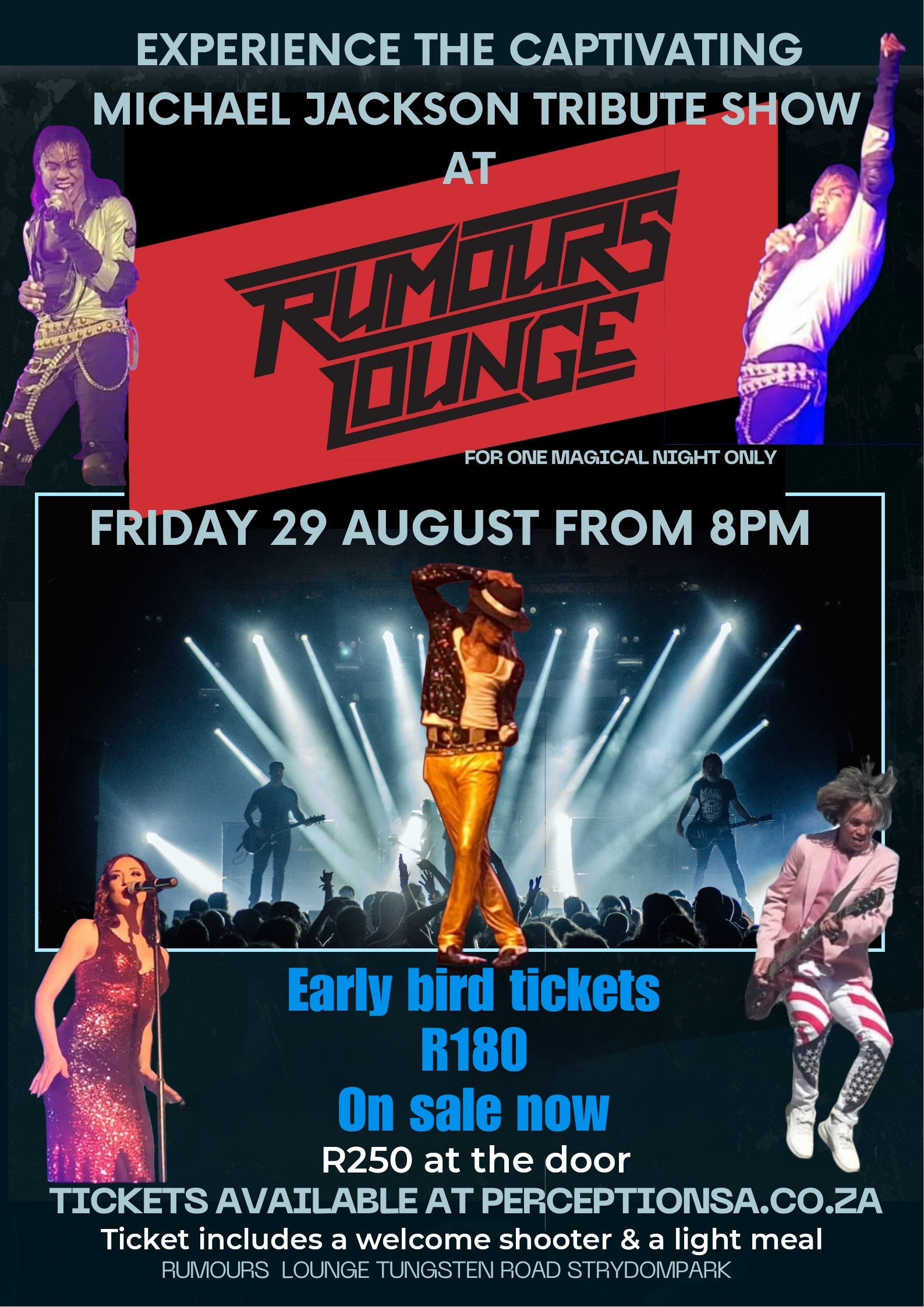 Book tickets for Michael Jackson Tribute Show