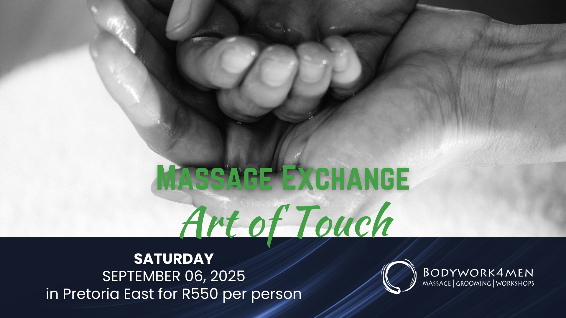 Massage Exchange (men only) -  06 Sept 2025