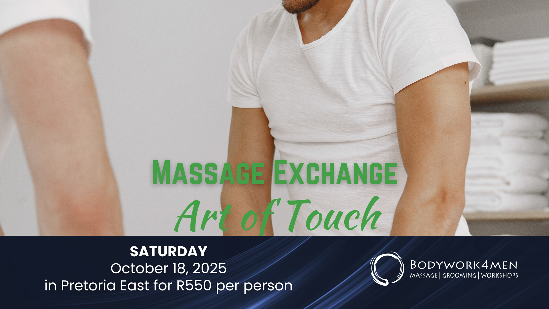 Massage Exchange (men only) -  18 Oct 2025