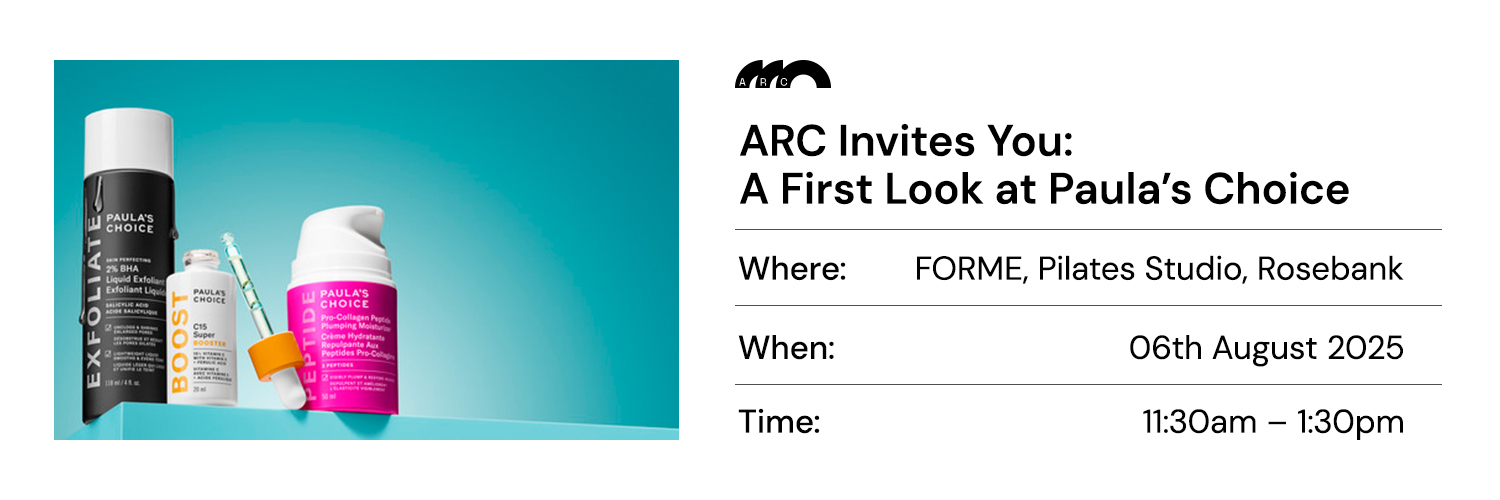 ARC X Paula's Choice Launch Event FORME, Pilates Studio, Rosebank