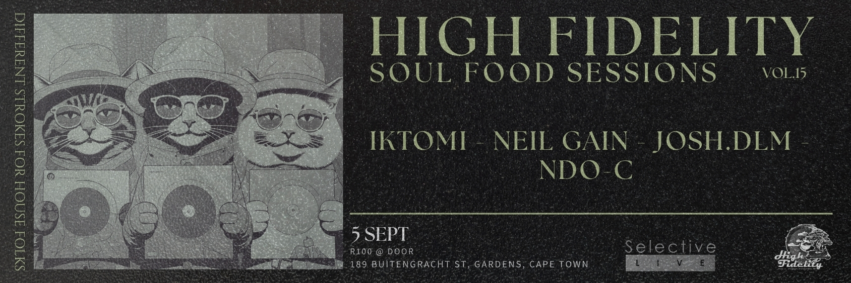 High Fidelity Soul Food Sessions Vol. 15