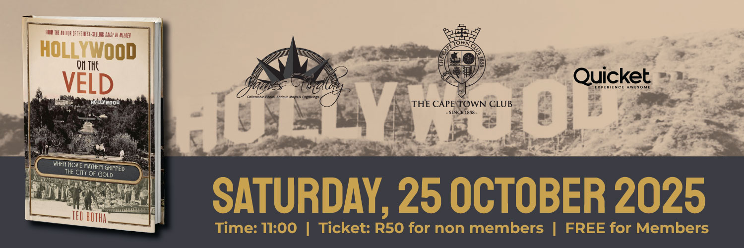 Ted Botha Book Launch – Hollywood on the Veld