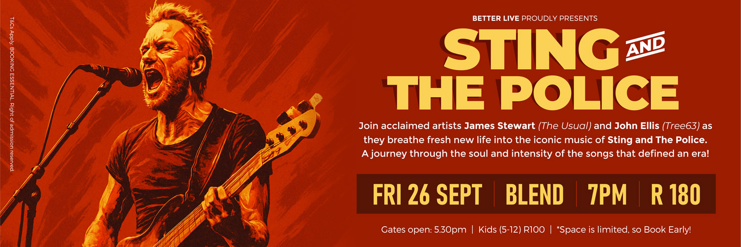 A night of Sting and The Police at Blend