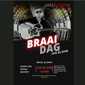 Nasionale Braaidag met Jan Blohm