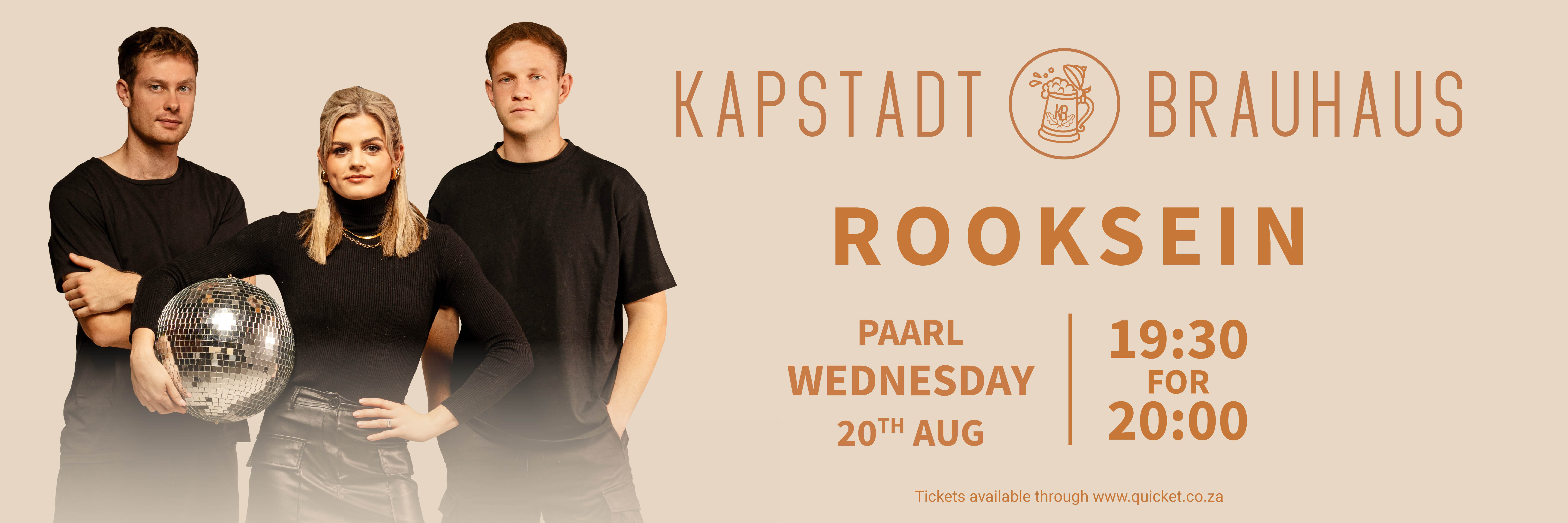 Rooksein live by Kapstadt Brauhaus Paarl