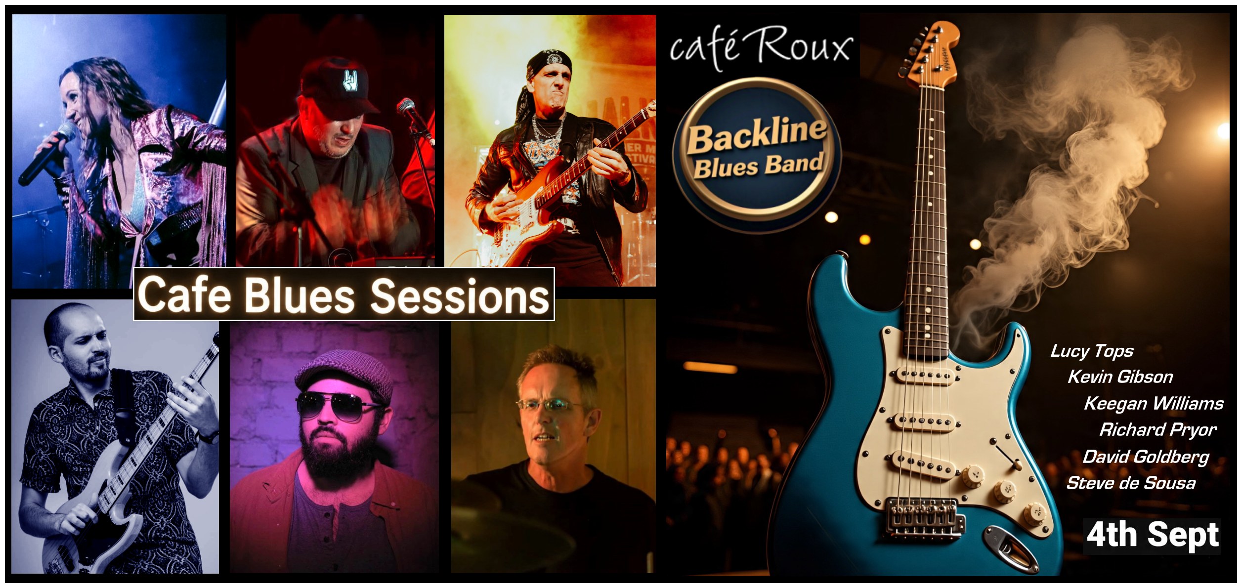 Richard Pryor's café Blues Sessions