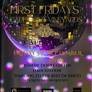 FIRST FRIDAY AT CAPE POINT VINEYARDS