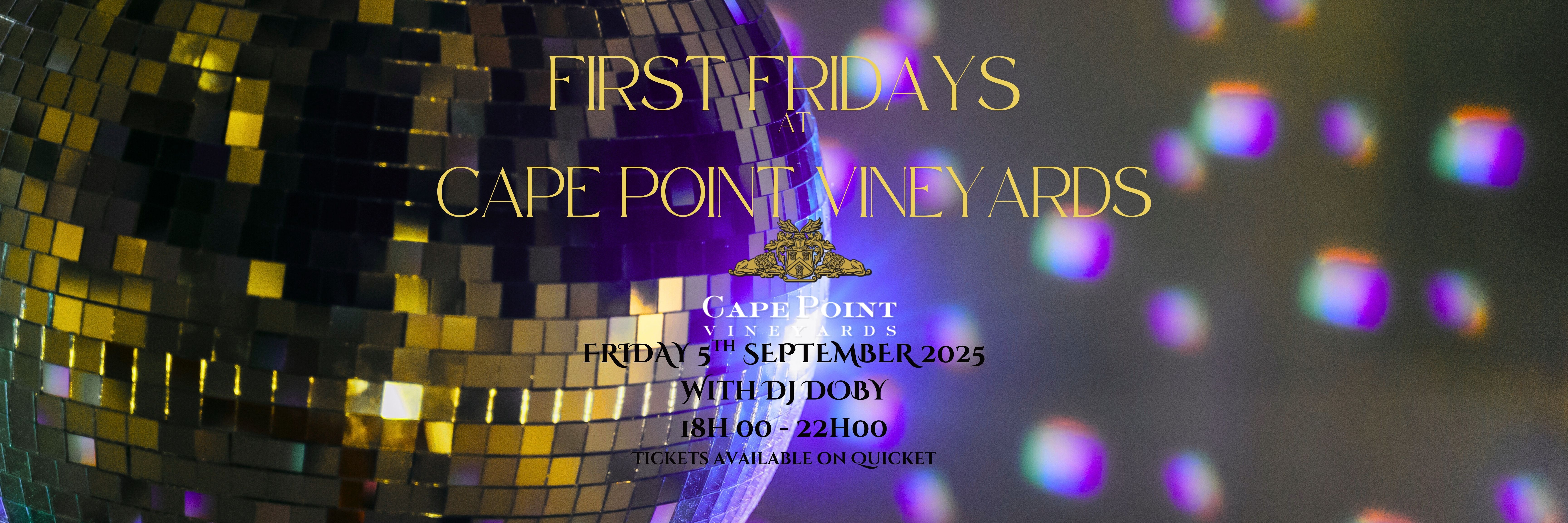 FIRST FRIDAY AT CAPE POINT VINEYARDS