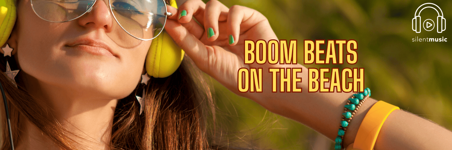 Boom Beats on the Beach – A Sunset Silent Disco