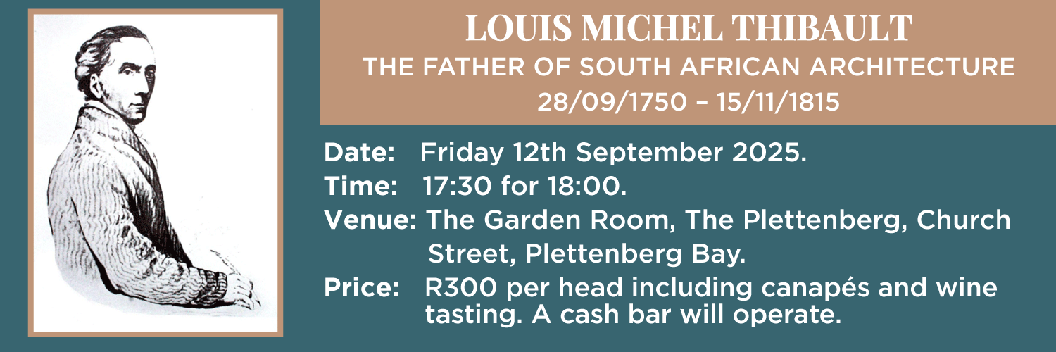 LOUIS MICHEL THIBAULT THE FATHER OF SOUTH AFRICAN ARCHITECTURE