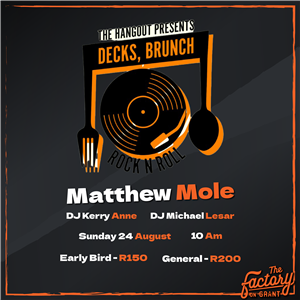 The Hangout Presents Decks, Brunch & Rock 'n Roll Featuring Matthew Mole