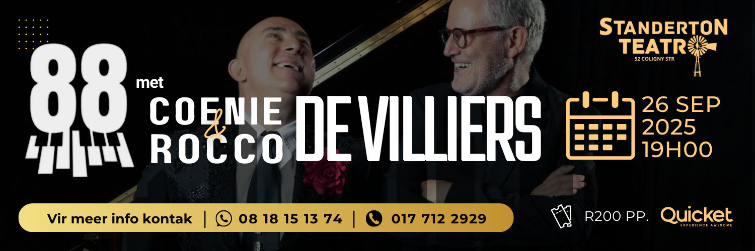 88 met Coenie & Rocco de Villiers