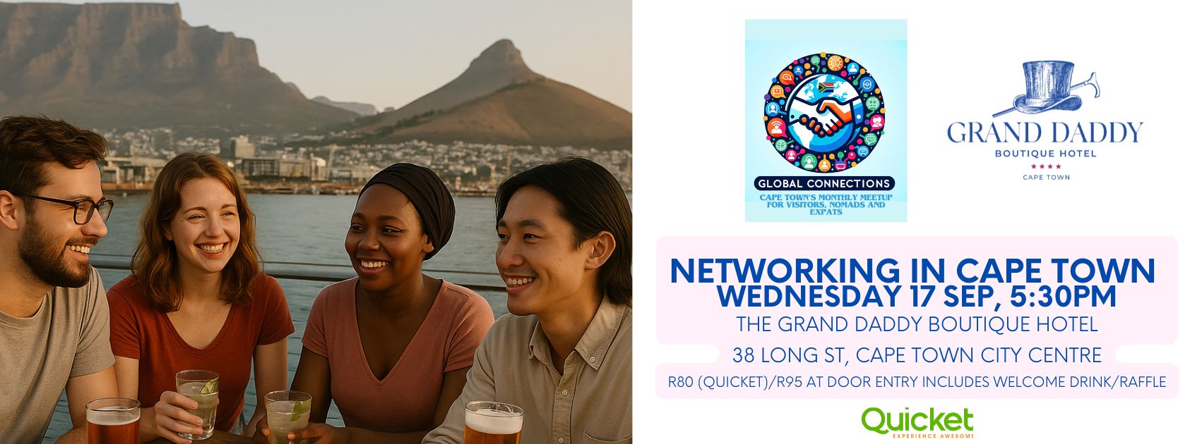 Global Connections Networking in Cape Town - Wednesday 17 Sep 2025