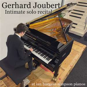 Gerhard Joubert, intimate solo recital at Ian Burgess-Simpson Pianos