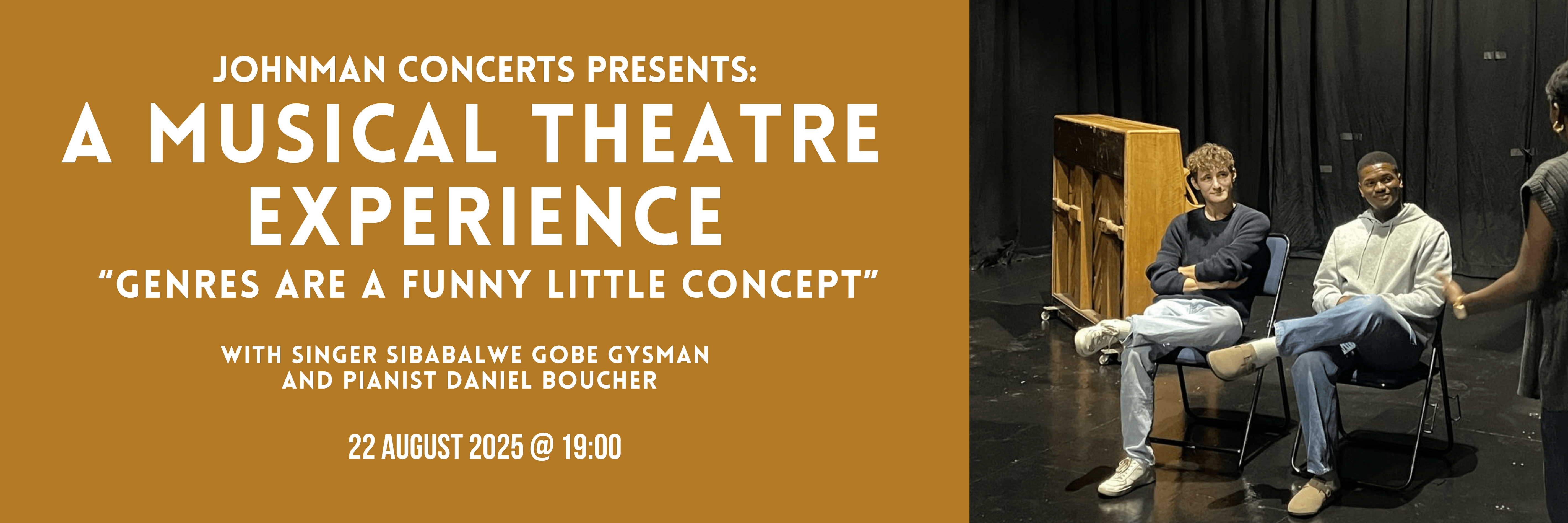 A Musical Theatre Experience | Johnman Concerts