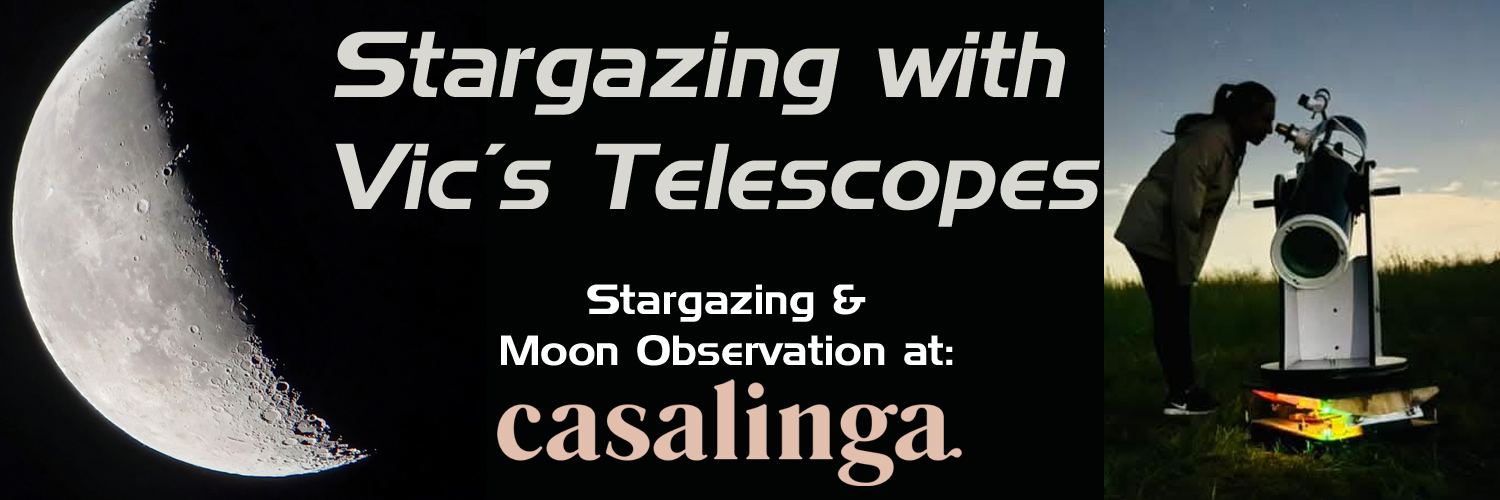 Stargazing with Vic's Telescopes @ Casalinga