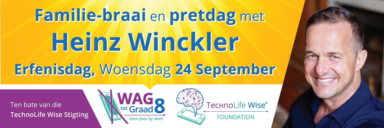 Familie-braai en pretdag met Heinz Winckler (op Erfenis-Braaidag)