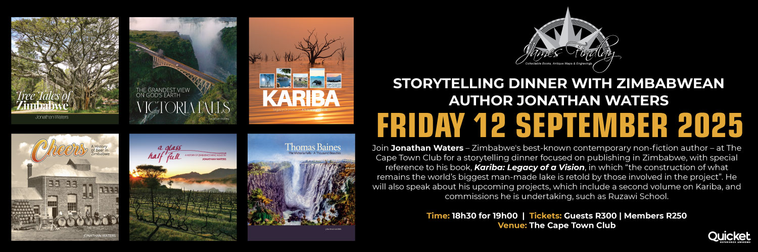 Storytelling Dinner with Zimbabwean Author Jonathan Waters