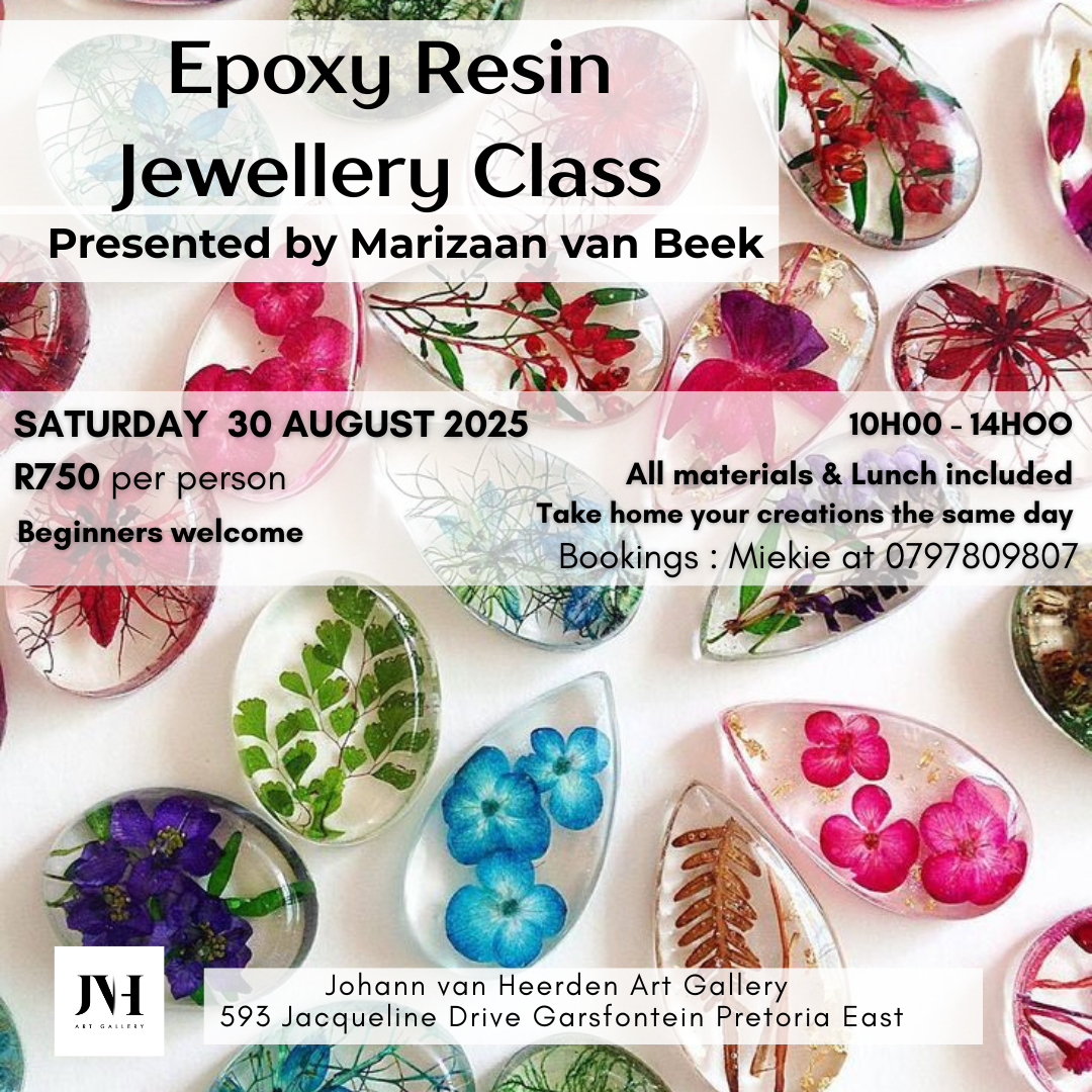 Epoxy Resin Jewellery Class