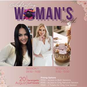 Diva Business Network Mixer for Women - Women's month Celebration - Empowerment & or FUN - small cake decoration & Bubbles