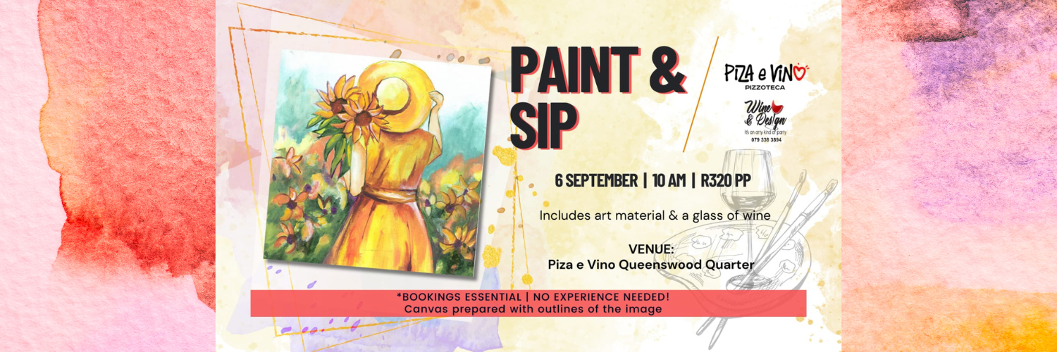 Paint & Sip @ Piza e Vino Queenswood