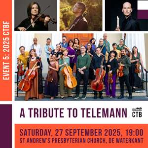 A Tribute to Telemann (2025 Cape Town Baroque Festival - EVENT 5)