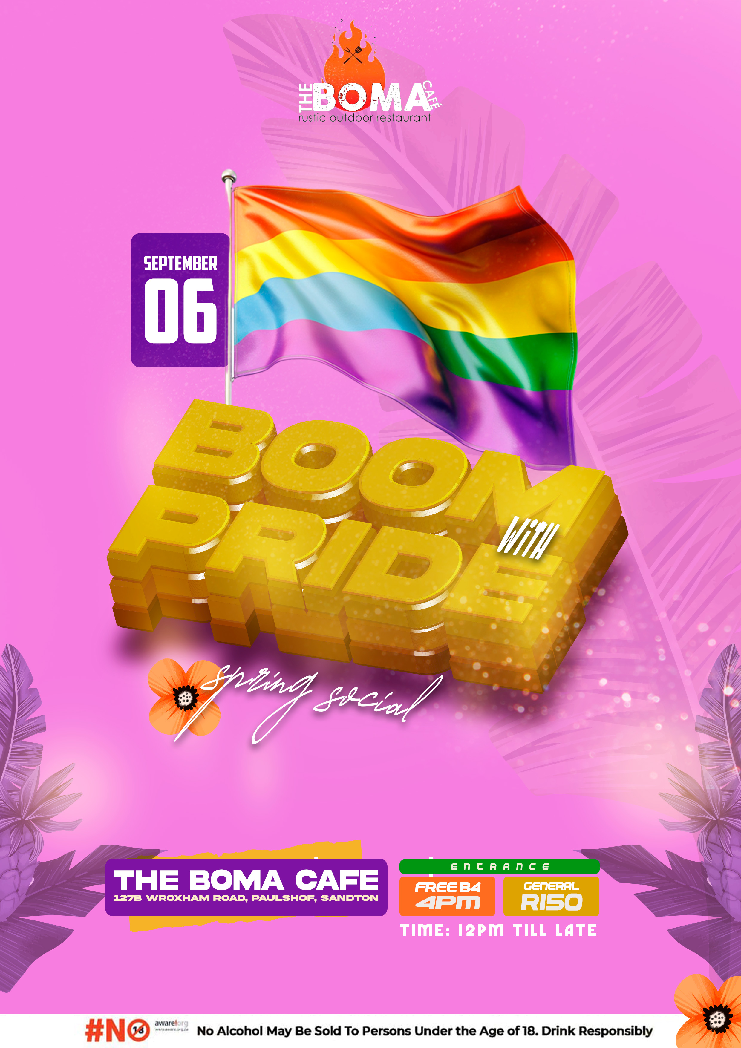 BOOM WITH PRIDE BOMA