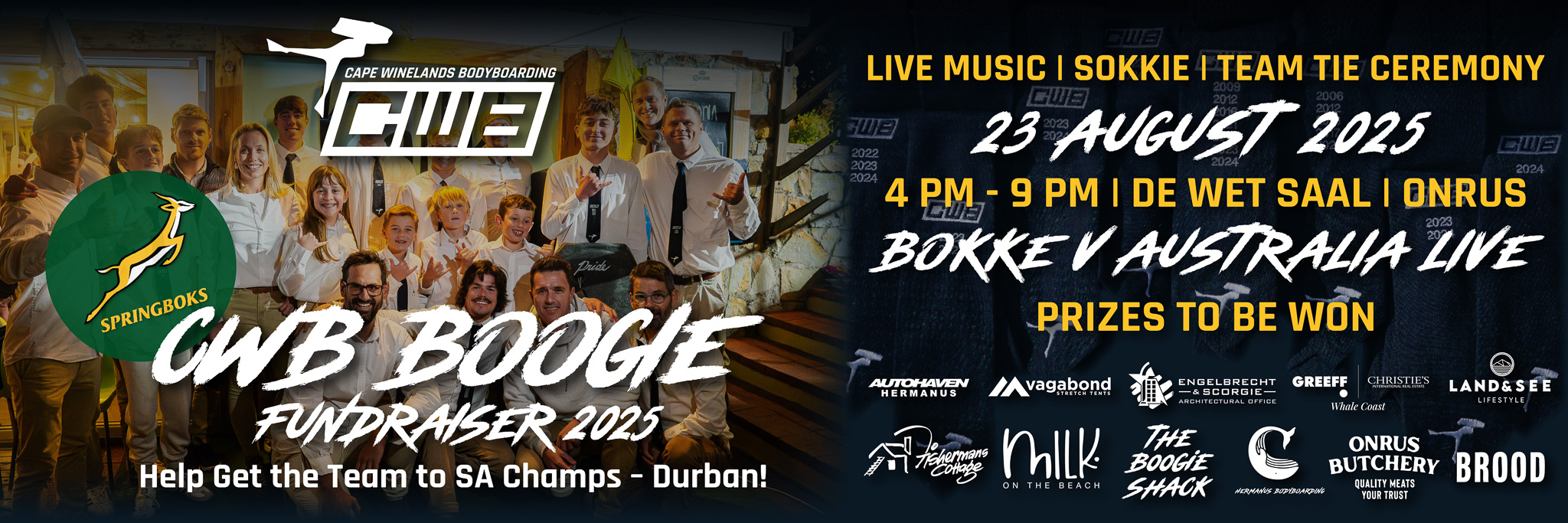 CWB BOOGIE Fundraiser 2025